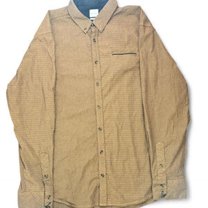 JB Holt Men's Brown button-up shirt size XL
